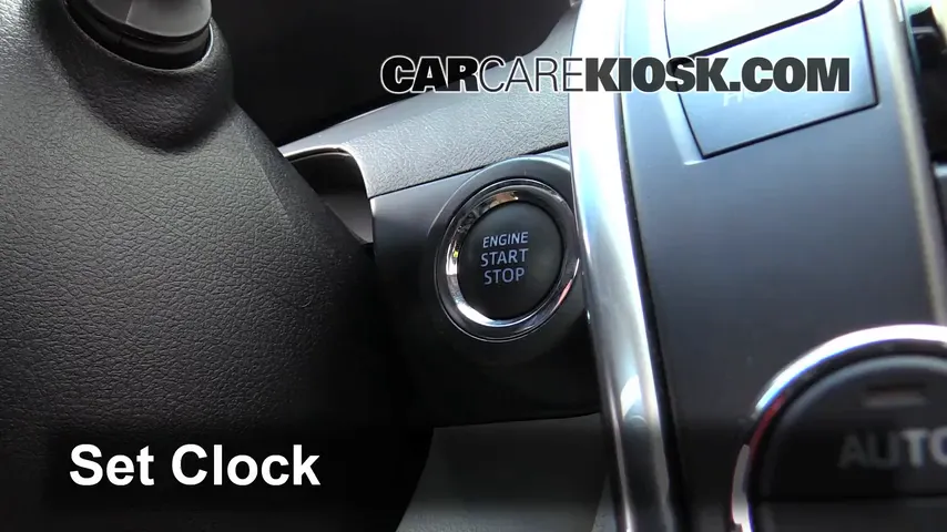 2015 Toyota Camry XLE 2.5L 4 Cyl. Clock